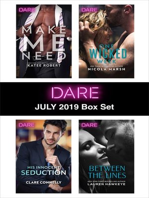 cover image of Harlequin Dare July 2019 Box Set